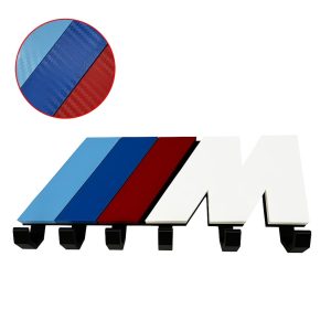 Cuier Chei BMW M – Textură Carbon 3D, 6 Cuie, Accesoriu Premium pentru Mecanici și Pasionați Auto