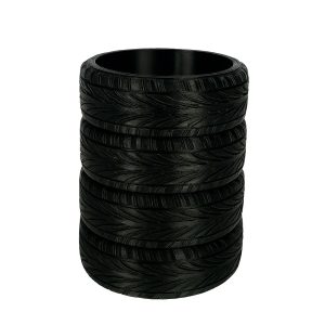 Suport Pixuri în Formă de Anvelope – Design Realist, Printat 3D, Accesoriu Auto pentru Birou sau Service