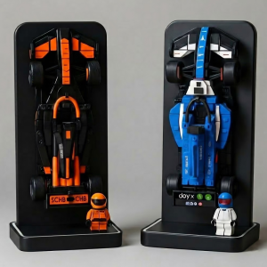 Suport F1 pentru Masini LEGO Speed Champions – Suport 3D, Decor si Organizator Colectionabil
